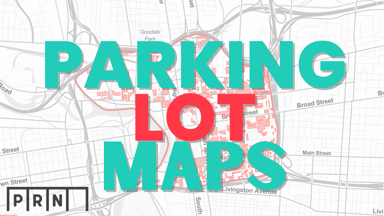 Parking lot map visualization